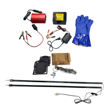 画像をギャラリービューアに読み込む, 2本槍電気止め刺し機 箱罠/くくり罠兼用・鼻先くくろう君セット (新仕様)