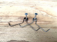 画像をギャラリービューアに読み込む, ジャンプ踏板専用金具 10セット (φ19cm・φ12cm共通)