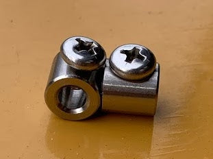 締め付け防止金具4mm用 20個（くくり罠自作用パーツ）害獣駆除