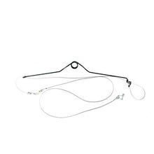 画像をギャラリービューアに読み込む, Wジャンプくくり罠※台座付き L型ねじりバネタイプ(踏み板サイズ19cm)